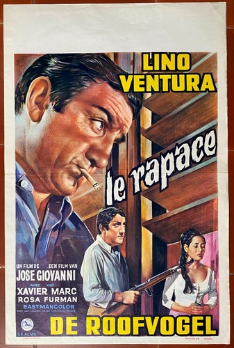 Affiche belge rapace - rapace, josé