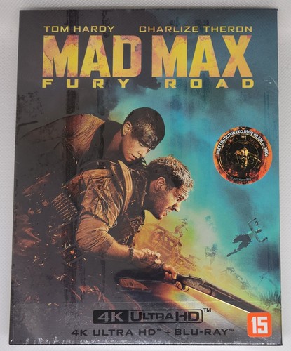 Steelbook mad max - max:, fury