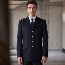 MANTEAU HOMME US ARMY Bleu