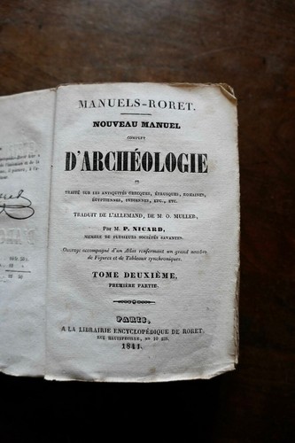 Manuel archeologie roret - d', archeologie,