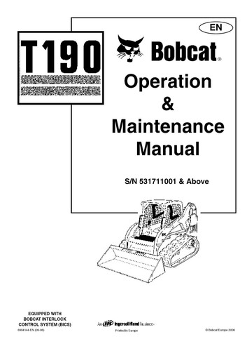 Bobcat 190 - t,