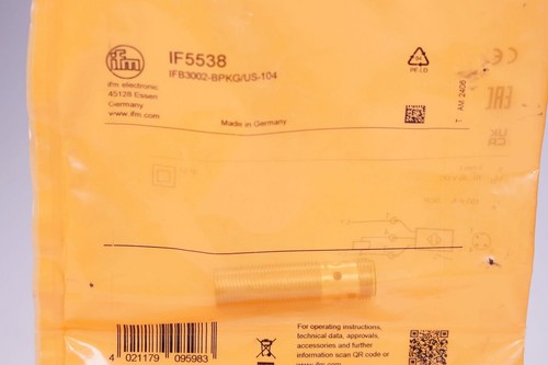 Capteur inductif ifm - capteur, if5538