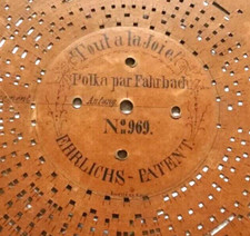 ORGAN disc Ariston organette