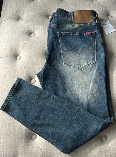 Guess blue skinny medium tint - guess,