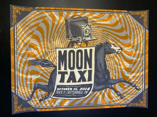 Moon taxi poster 2014 - poster,