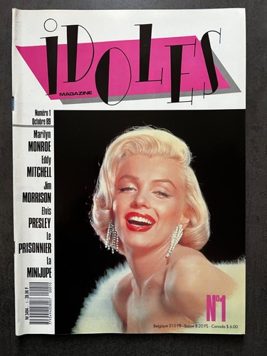 Magazine idoles 1 - idoles, marilyn