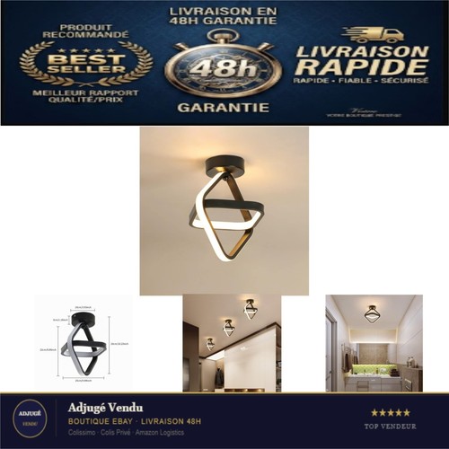 Plafonnier led goeco 24w - plafonnier,