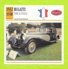 Fiche Edito Service - Bugatti