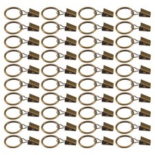 Paquet de 40 Pinces à Rideaux Vintage, Anneau de Rideau de Draperie DéCorat5073