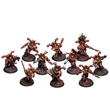 Figurine peinte Khorne Berzerkers World Eaters Warhammer 40k prévente | Art