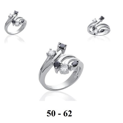 Grosse bague rhodié - grosse,