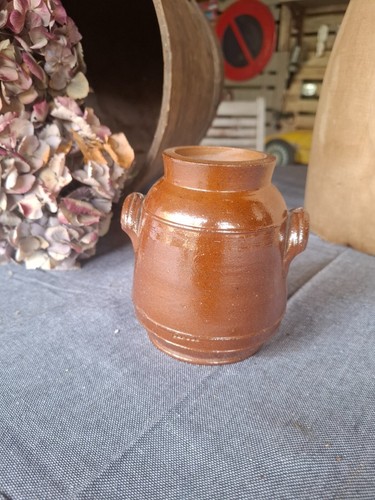 Ancien petit pot gres - petit,