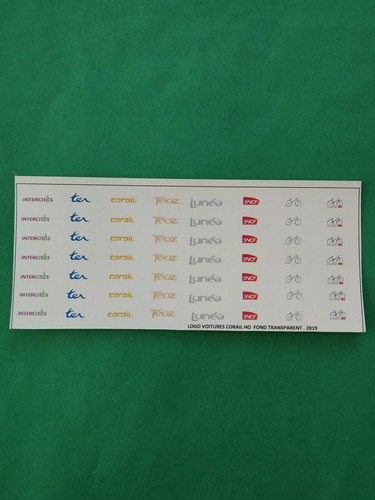 Kit train decalcomanies - kit.train, ho.