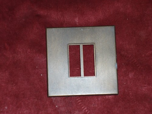 Plaque finition métal - finition,