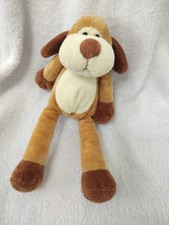 Doudou Peluche chien marron