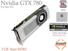  GTX 780 3GB DDR5 Bootscreen Apple Mac Pro, Monterey  Mojave Tahoé