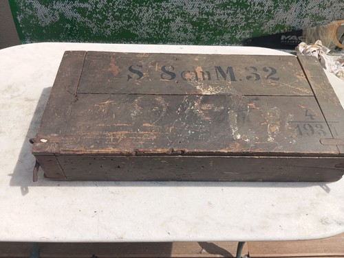 Ww2 original caisse - original, allemande