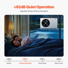 Pompe À Chaleur Électrique Pour Piscine 3,22 À 15,25 Kw Fréquence Variable