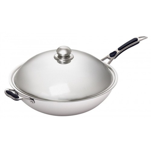 Sauteuse wok inox litres - sauteuse,