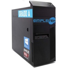 LENOVO M78 AMD A10 3.70GHZ RS232 32GB 2TB WINDOWS 10 PC DE BUREAU FIXE TOWER