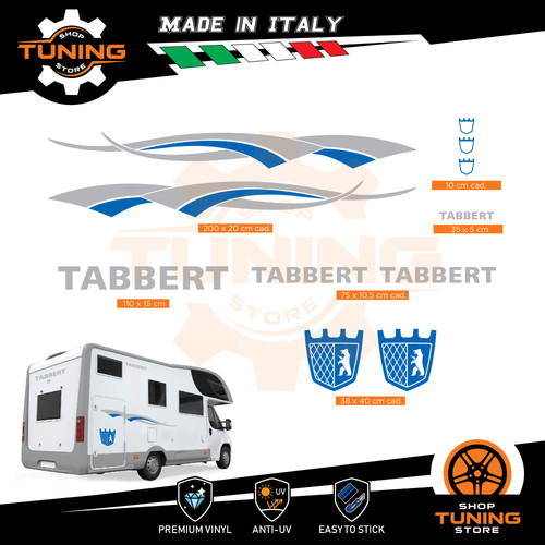 Autocollants camper kit - de,