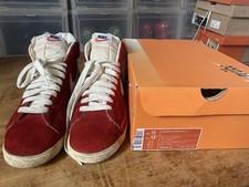 2008 Nike Blazer Hi Suede (VNTG) Red 344344-611 Off-white supreme stussy sb og