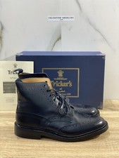 Botte Tricker’s Stow Country En Cuir Noir Luxe 7