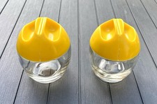 Anciens Pot Cuit Oeuf Vintage Années 70 Verre PYREX TBE