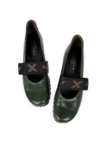 Muxart barcelona green - green, leather
