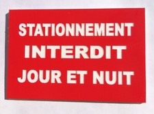 panneau "STATIONNEMENT