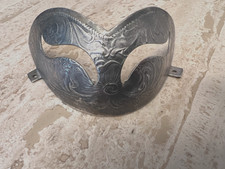 1 pointe métal argenté ancienne pour botte western country