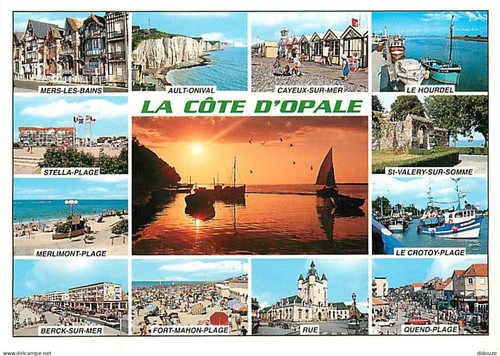Carte postale cote - -, 62