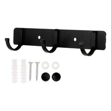 Wall coat rack, 3 hooks for