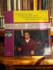 Vinyle 45 tours ancien Richard Anthony disque vintage pour collectionneur rétro
