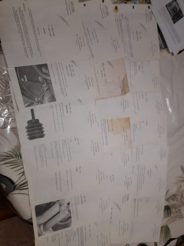Lot notes techniques - 22,