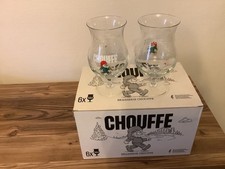 LOT DE 6 VERRES A BIÈRE CHOUFFE 50 cl nouveau modèle