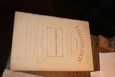 L'illustration théatrale n° 82 - Les deux hommes, pièce en quatre