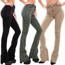Jeans Femme Push Up Pantalon à Pattes D’Éléphant Cloche Slim TooCool VI8008