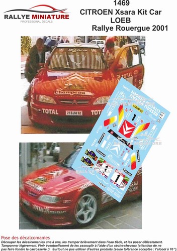 Decals ref 1469 citroen - decals,