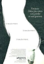 publicité Advertising 0721 1970  Playtex gaine paraissez 3kgs plus mince sous ve