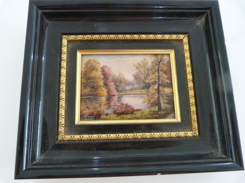 émaux limoges tableau - émaux, limoges,