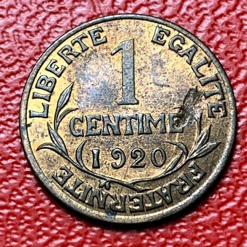 4234 rare 1 centime 1920 - centime,