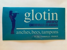 STICKER VINTAGE GLOTIN DERU CHEDEVILLE LELANDAIS EZANVILLE