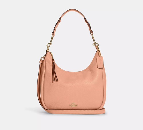 Sac cuir graine - rose, saumon