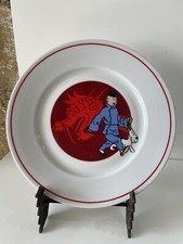 assiette porcelaine Tintin et