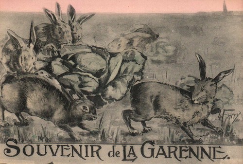 Cpa la garenne - la, colombes