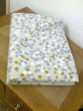 housse de couette, forme bouteille, tout coton, imprimé pois sur fond gris clair