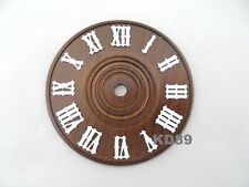 cadran bois d'horloge pendule coucou forêt noire ø 13 cm Marron / chiffres PLAST