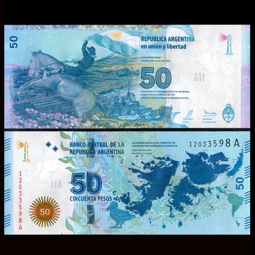 Argentine billet pesos - argentine,