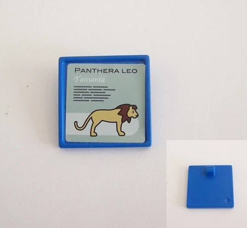 Playmobil zoo 4850 panneau - ,